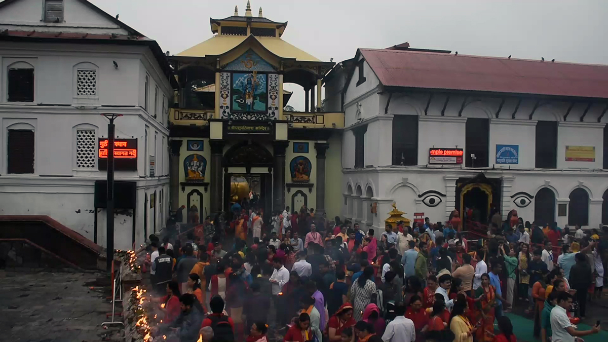 पशुपतिनाथ मन्दिरमा आउने भक्तजनका लागि तयारी पूरा